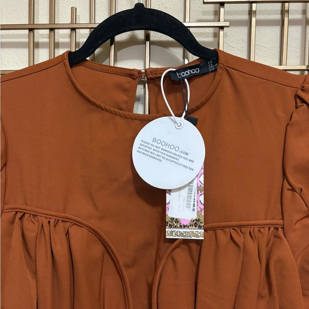 Boohoo Ruched Bust Mini Dress - Picture 4 of 4